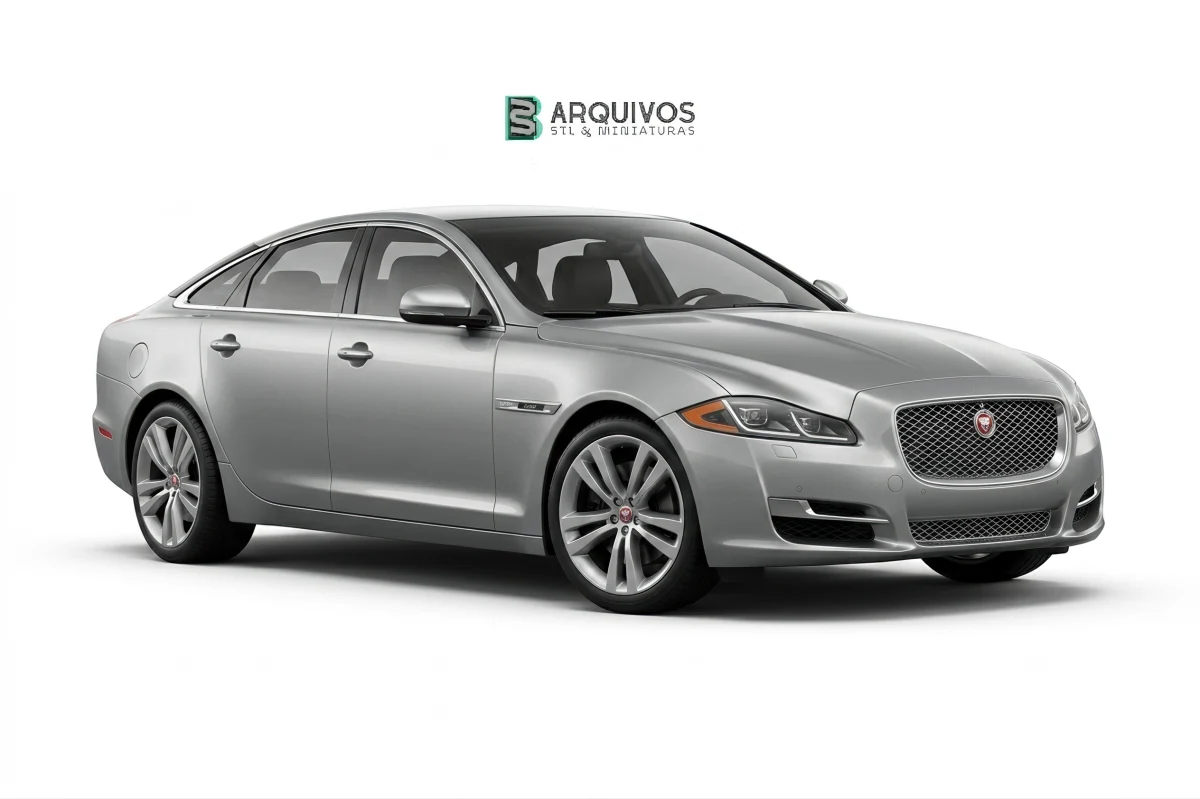 Modelo 3D STL - Jaguar XJ 2016 — foto 5